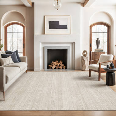 Wade Logan® Latrissa Moroccan Flatweave Wool Charcoal/Cream Area